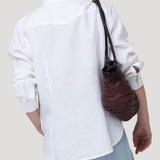 Blusa Lino Orgánico Mujer Lirio Blanco Rockford