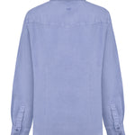 Blusa Lino Orgánico Mujer Lirio Azul Rockford