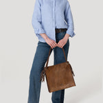 Blusa Lino Orgánico Mujer Lirio Azul Rockford