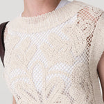Polera Algodón Orgánico Mujer Kaimana Beige Rockford