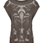 Polera Algodón Orgánico Mujer Kaimana Verde Rockford
