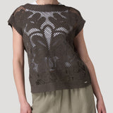 Polera Algodón Orgánico Mujer Kaimana Verde Rockford