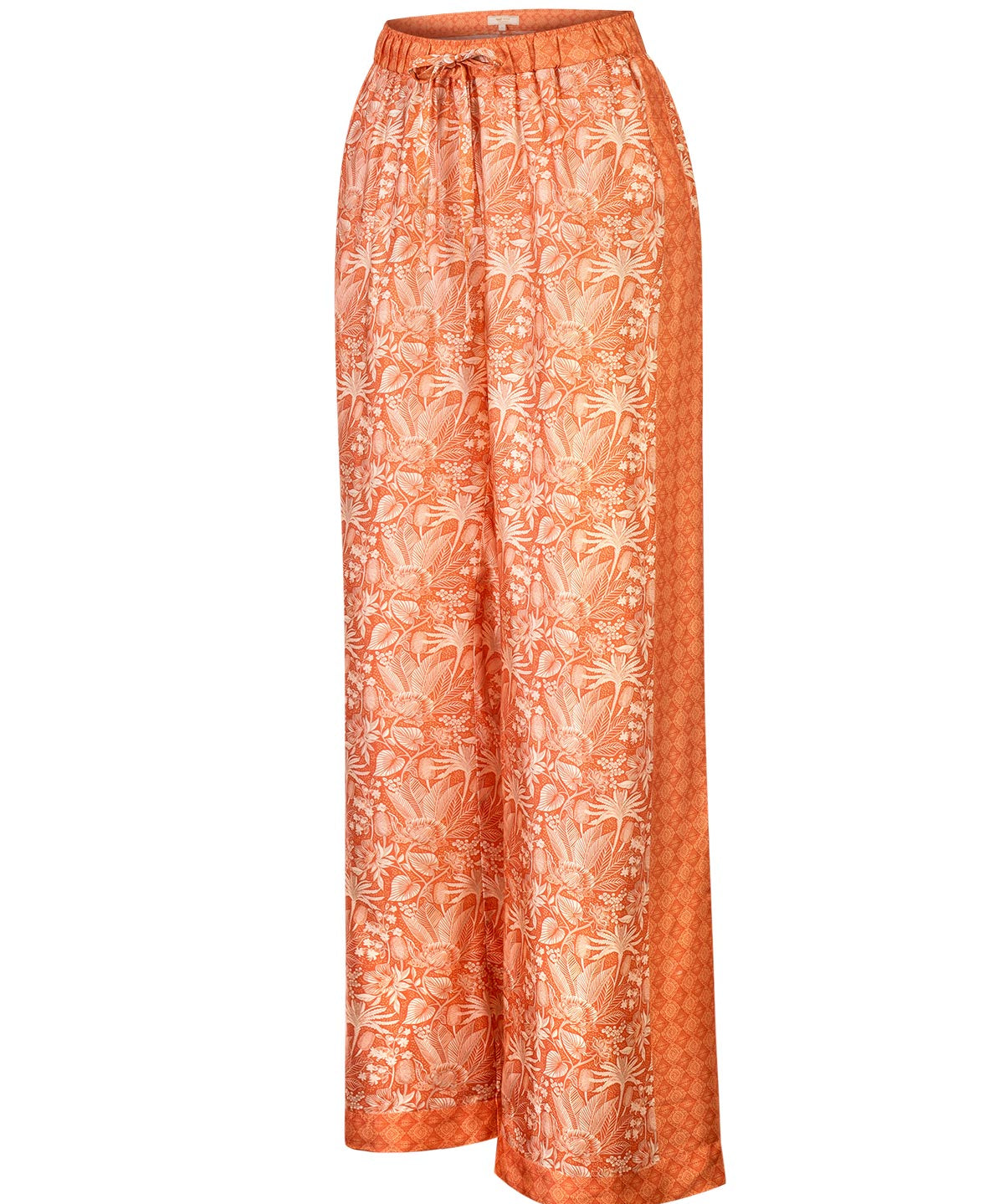 Pantalón Rayón Mujer Lunea Naranjo Rockford