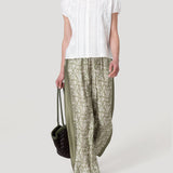 Pantalón Rayón Mujer Lunea Verde Rockford