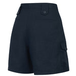 Short Lino Orgánico Mujer Rout Azul Rockford