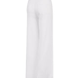 Pantalón Lino Orgánico Mujer Maloys Blanco Rockford