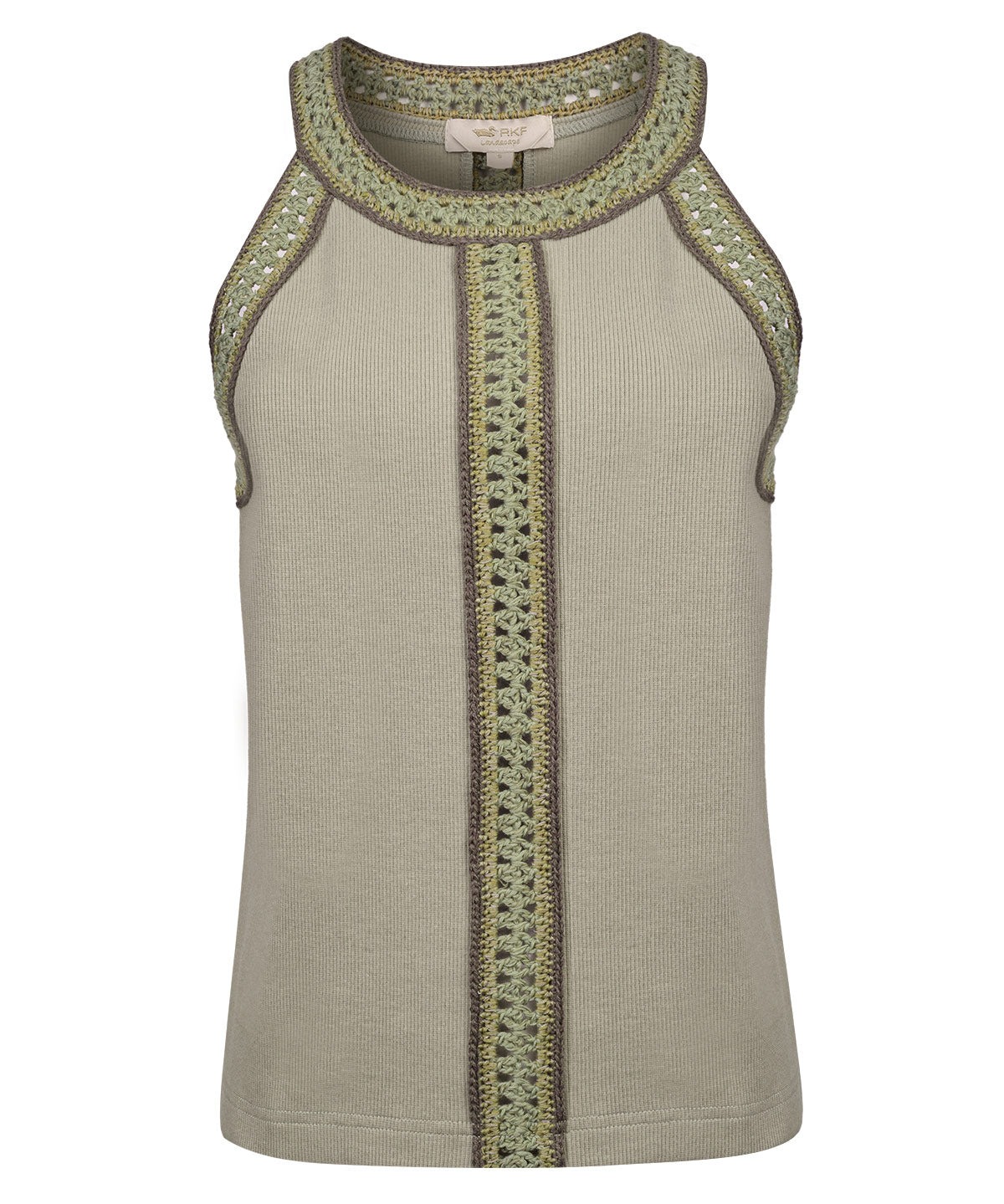 Polera Algodón Orgánico Mujer Tavira Verde Rockford
