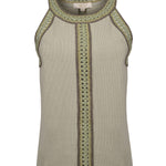 Polera Algodón Orgánico Mujer Tavira Verde Rockford