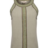 Polera Algodón Orgánico Mujer Tavira Verde Rockford