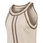 Polera Algodón Orgánico Mujer Tavira Beige Rockford