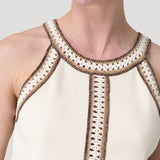 Polera Algodón Orgánico Mujer Tavira Beige Rockford