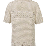 Sweater Algodón Orgánico Mujer Crova Beige Rockford