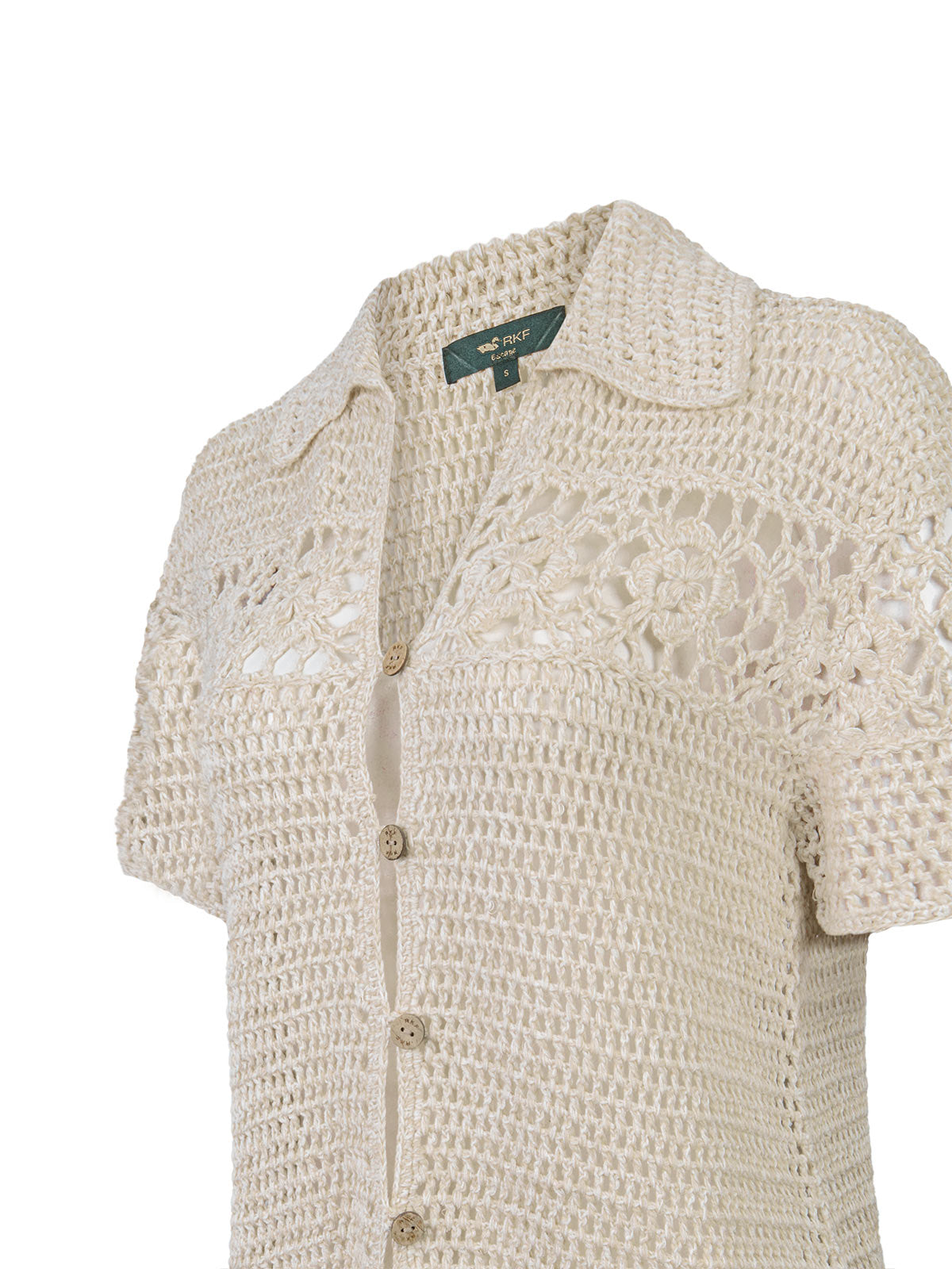 Sweater Algodón Orgánico Mujer Crova Beige Rockford