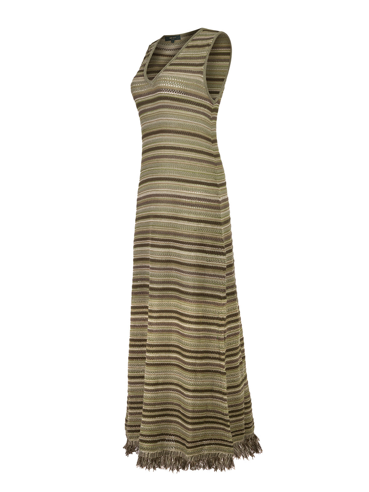Vestido Algodón Mujer Meadow Verde Rockford