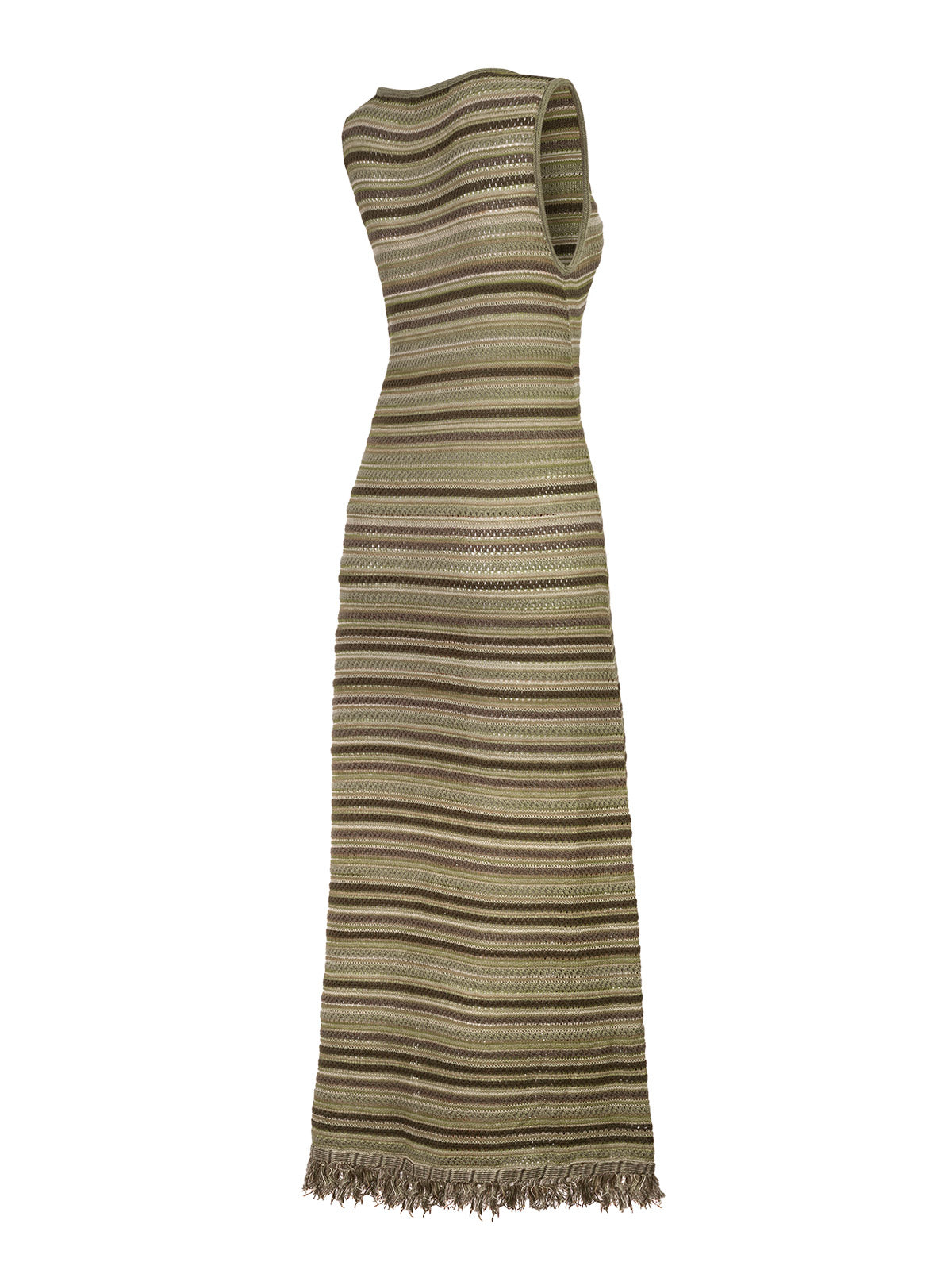 Vestido Algodón Mujer Meadow Verde Rockford