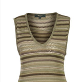 Vestido Algodón Mujer Meadow Verde Rockford