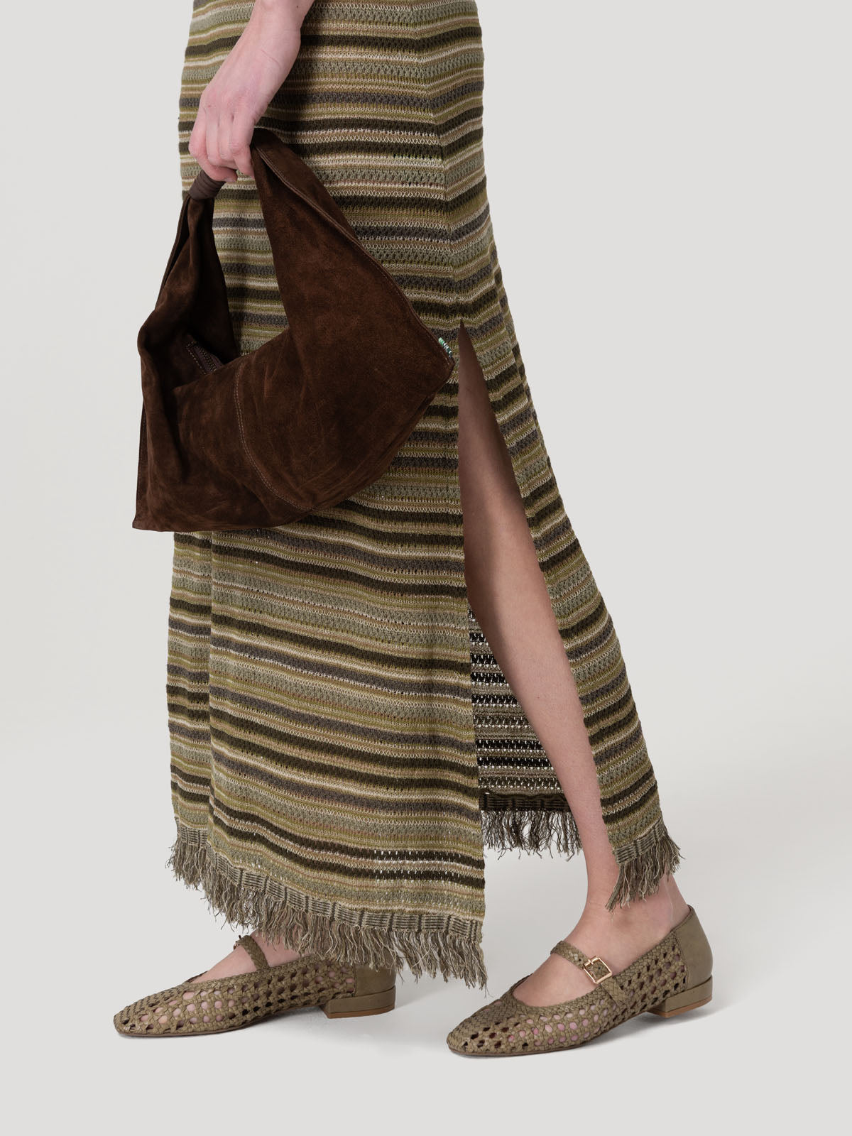 Vestido Algodón Mujer Meadow Verde Rockford
