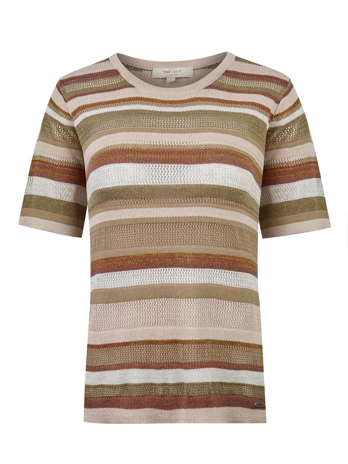 Polera Algodón Orgánico Mujer Marova Café Rockford