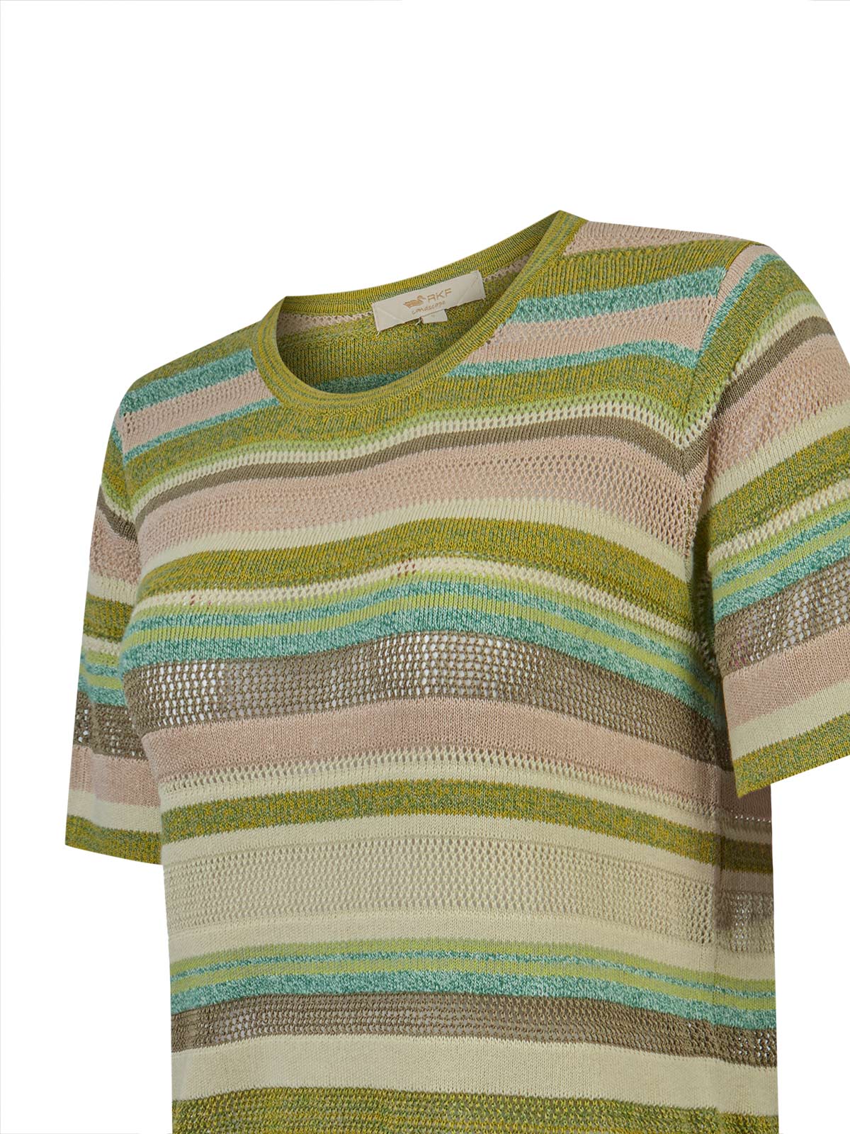 Polera Algodón Orgánico Mujer Marova Verde Rockford
