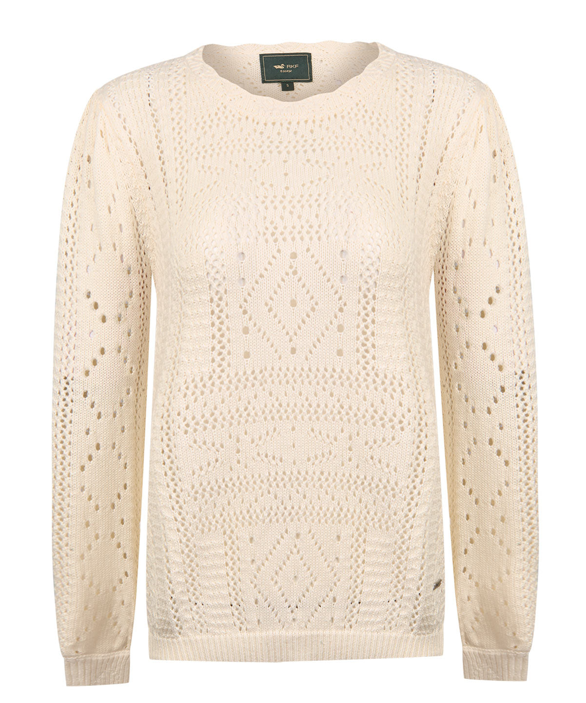 Sweater Algodón Orgánico Mujer Ignara Beige Rockford