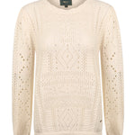 Sweater Algodón Orgánico Mujer Ignara Beige Rockford
