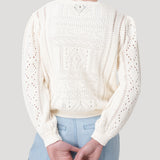 Sweater Algodón Orgánico Mujer Ignara Beige Rockford