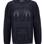 Sweater Algodón Orgánico Mujer Ignara Azul Rockford