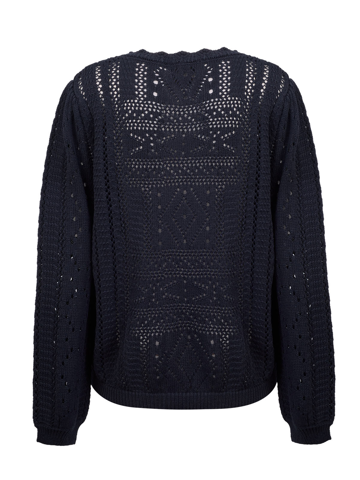 Sweater Algodón Orgánico Mujer Ignara Azul Rockford