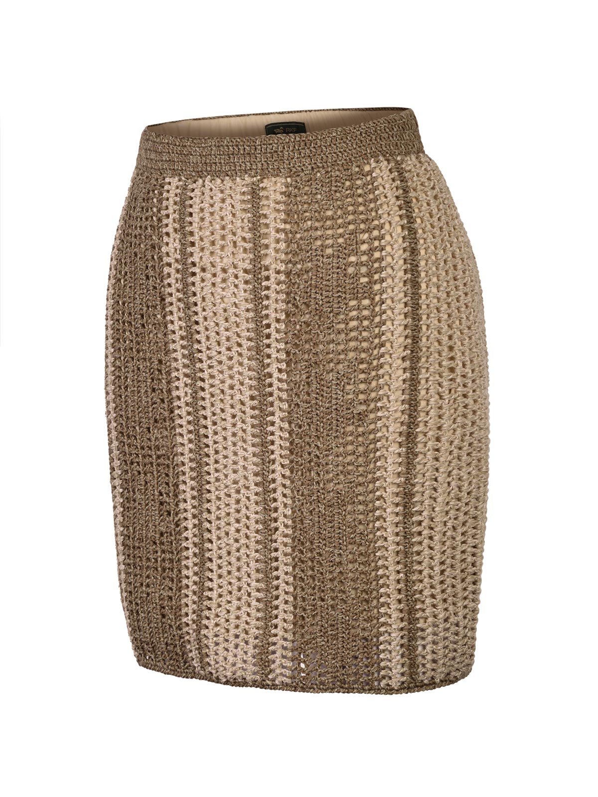 Falda Algodón Orgánico Mujer Nerevia Beige Rockford