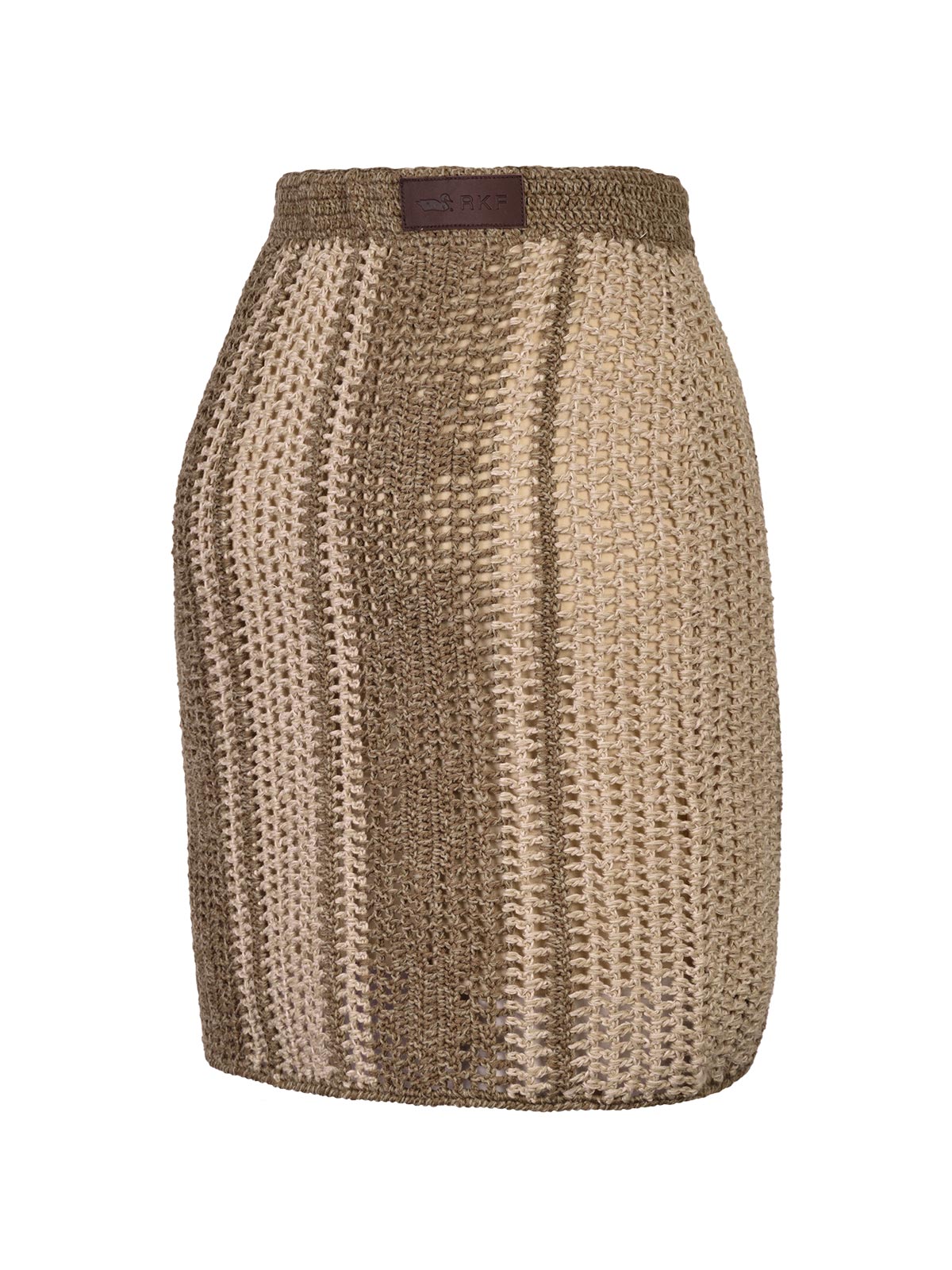 Falda Algodón Orgánico Mujer Nerevia Beige Rockford