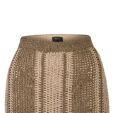Falda Algodón Orgánico Mujer Nerevia Beige Rockford