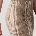 Falda Algodón Orgánico Mujer Nerevia Beige Rockford