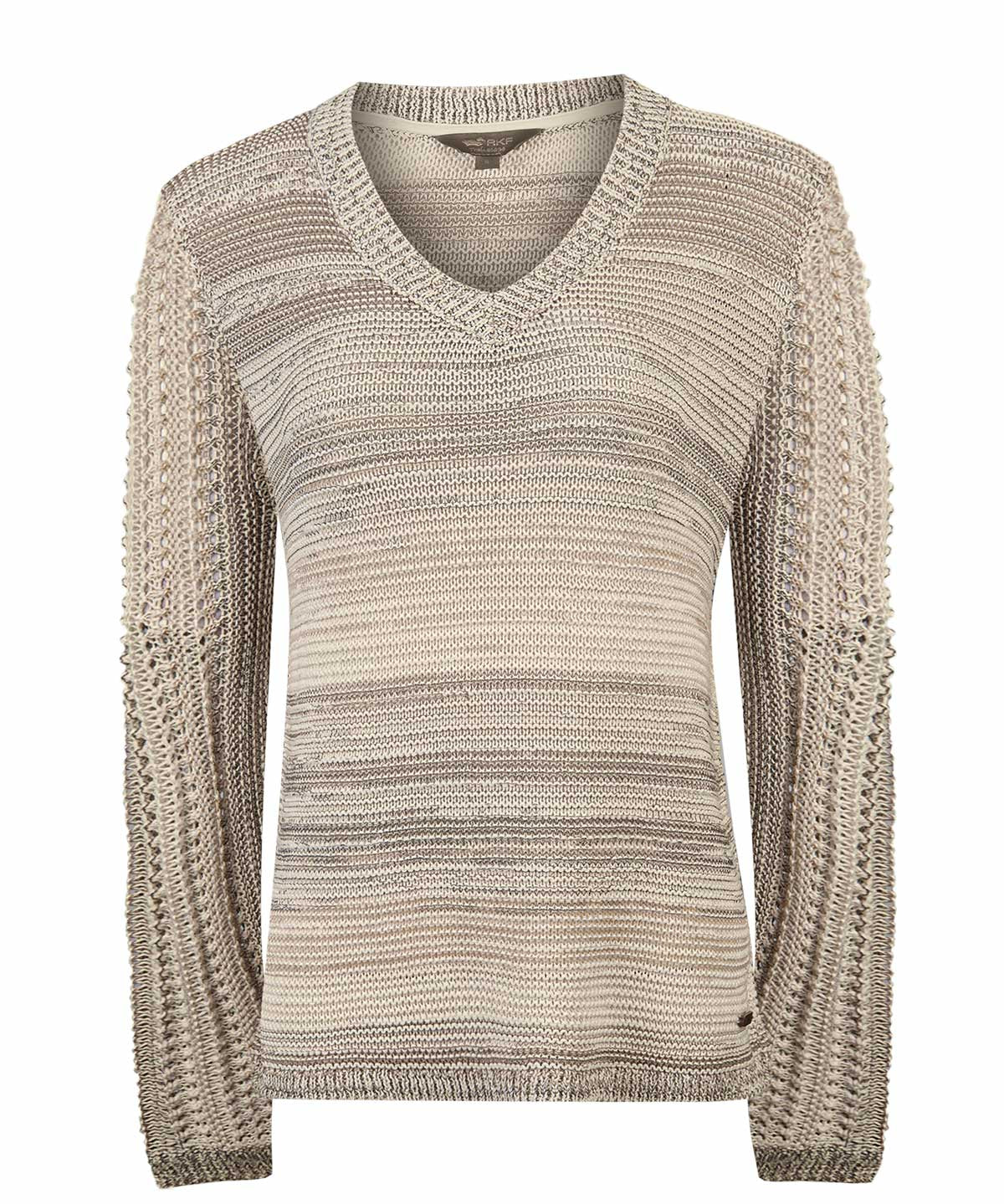 Sweater Algodón Mujer Glint Beige Rockford