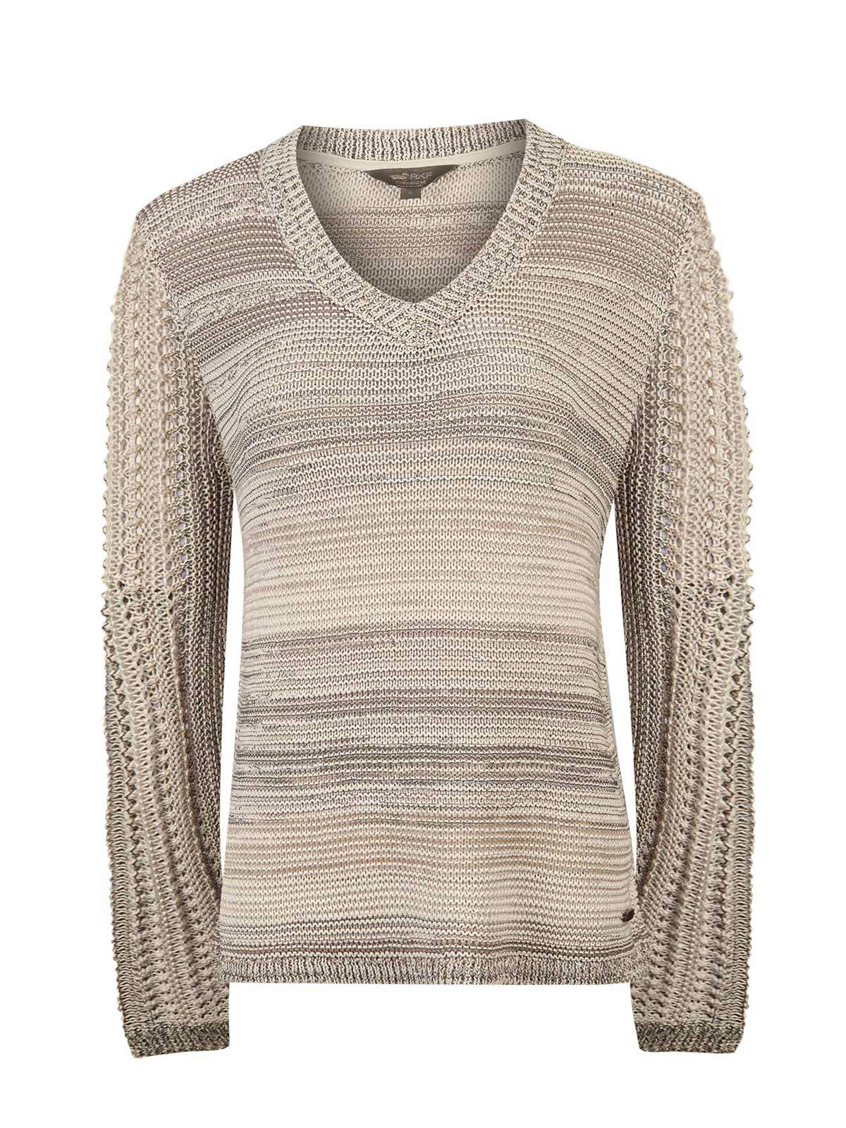 Sweater Algodón Mujer Glint Beige Rockford