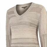 Sweater Algodón Mujer Glint Beige Rockford