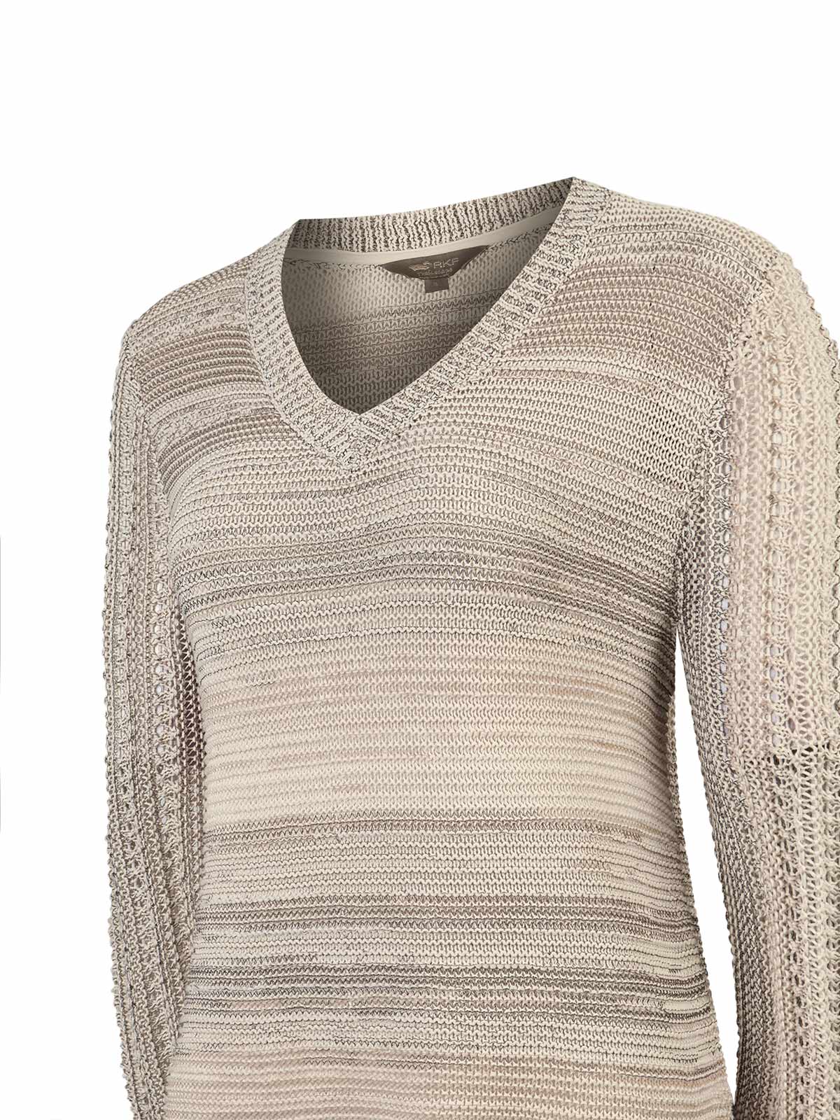 Sweater Algodón Mujer Glint Beige Rockford