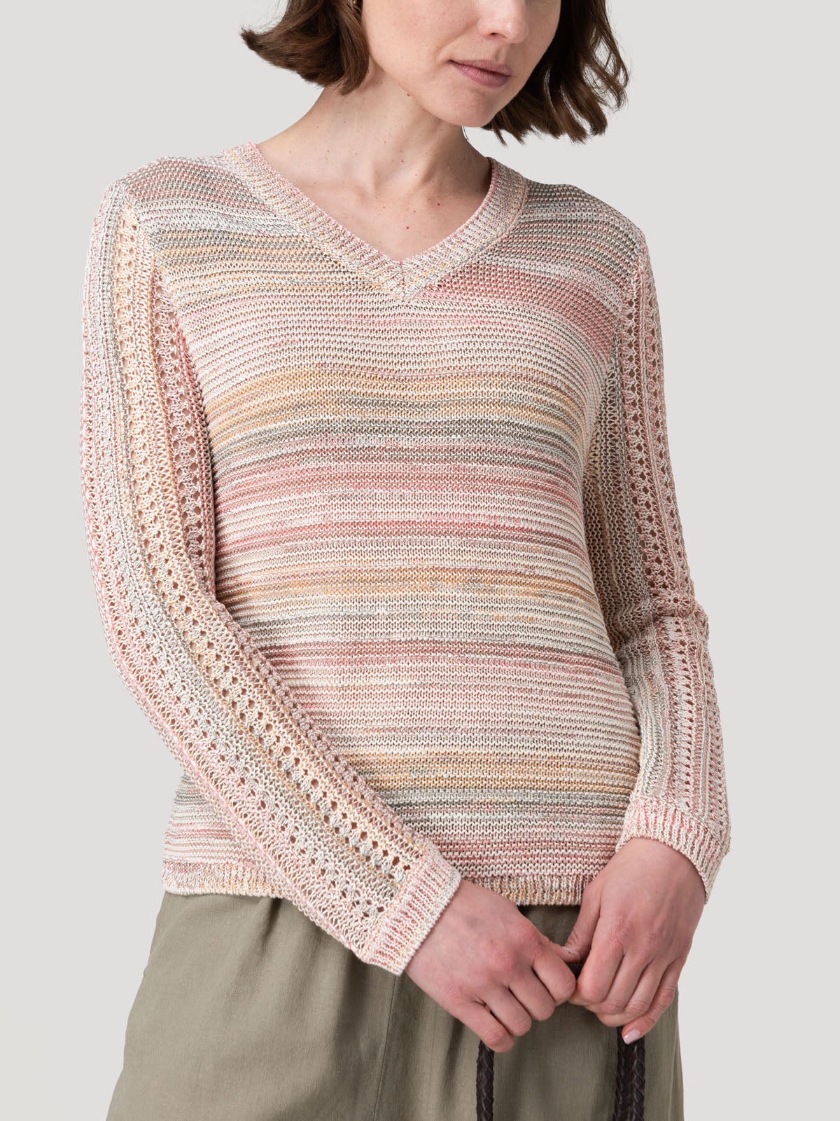 Sweater Algodón Mujer Glint Naranjo Rockford