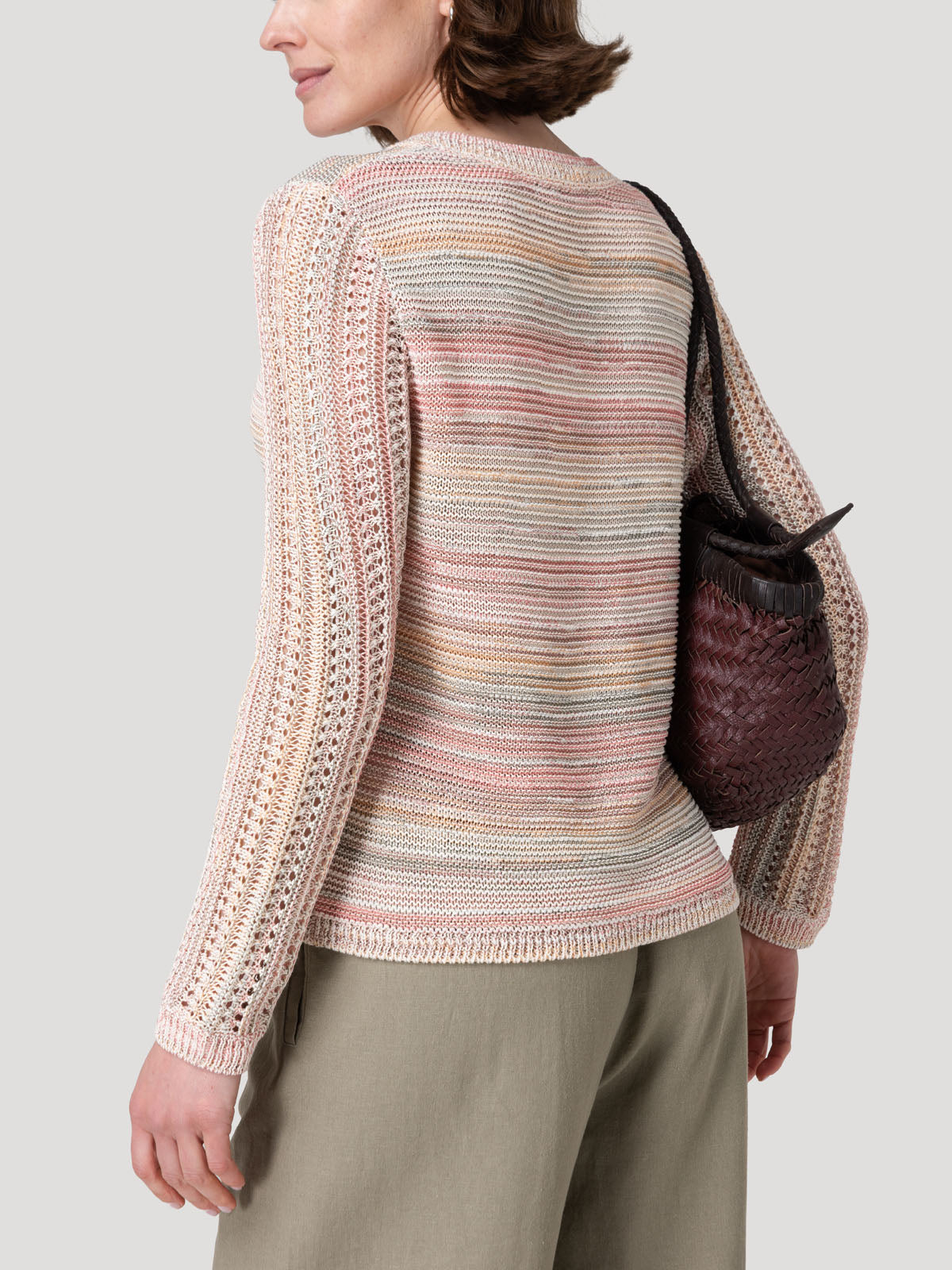 Sweater Algodón Mujer Glint Naranjo Rockford
