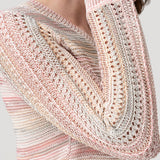 Sweater Algodón Mujer Glint Naranjo Rockford