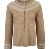 Sweater Lino Mujer Andros Café Rockford