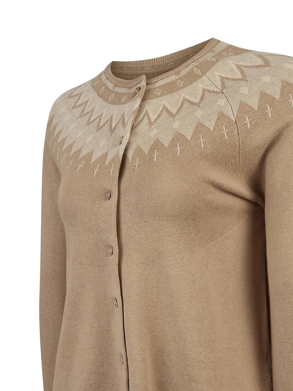 Sweater Lino Mujer Andros Café Rockford