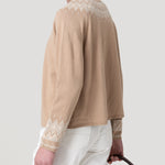 Sweater Lino Mujer Andros Café Rockford