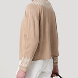 Sweater Lino Mujer Andros Café Rockford