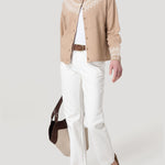 Sweater Lino Mujer Andros Café Rockford