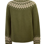Sweater Lino Mujer Andros Verde Rockford