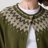 Sweater Lino Mujer Andros Verde Rockford