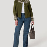 Sweater Lino Mujer Andros Verde Rockford