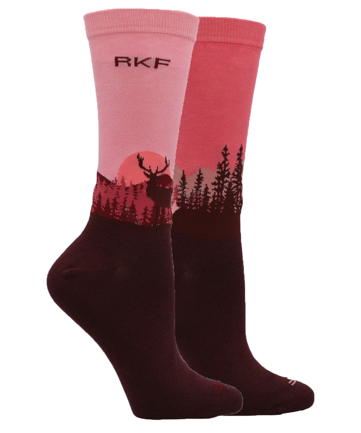 Calcetin Bambú Mujer Diff Deer Rosado Rockford