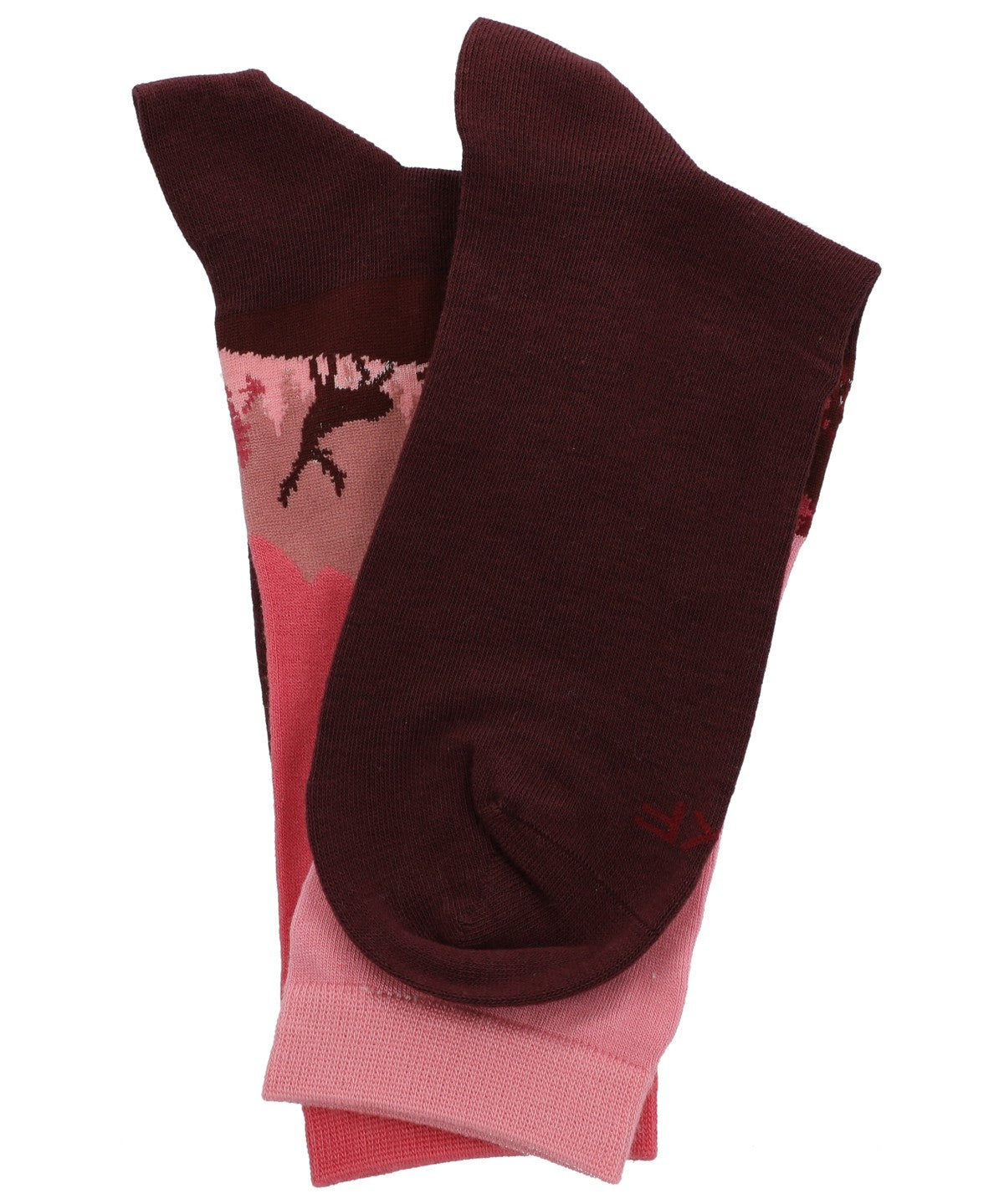Calcetin Bambú Mujer Diff Deer Rosado Rockford