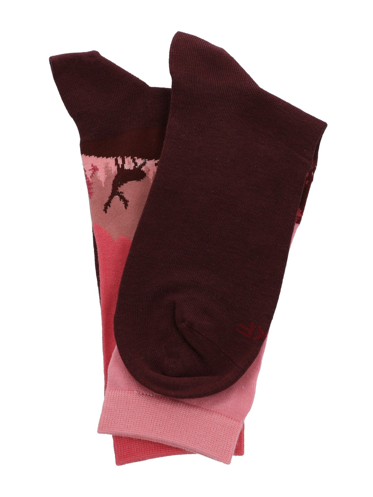 Calcetin Bambú Mujer Diff Deer Rosado Rockford